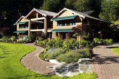 Lodge during daylight